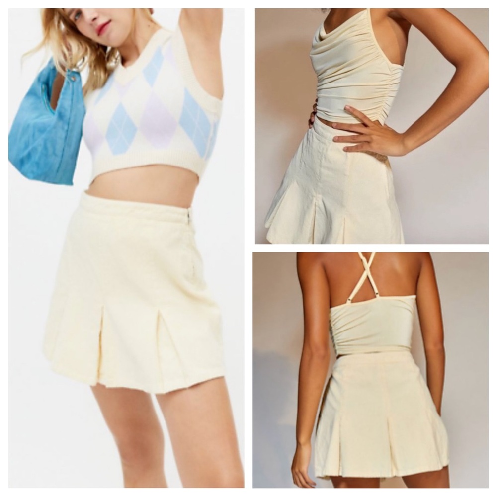 UO Corduroy Mini Skirt M